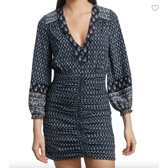 NWT Veronica Beard Zaria Floral Minidress - Picture 1 of 7